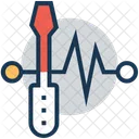 Development Graph Heartbeat Icon