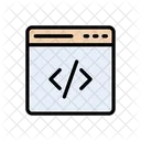 Development Coding Webpage Icon
