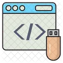 Development Programming Usb Icon