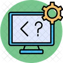 Code Computer Development Icon