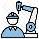 Development Planner Robot Development Robotic Scientist Icon