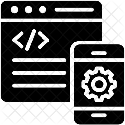 Development Process Icon - Download in Glyph Style