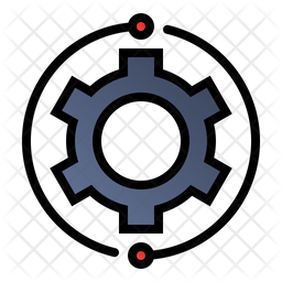 Development process Icon - Download in Colored Outline Style