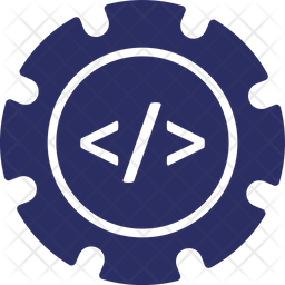 Development Process Icon - Download in Glyph Style