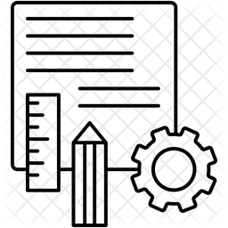 Development Process Icon - Download in Line Style