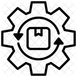 Development Process Icon - Download in Line Style