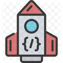Development Startup Coding Starup Code Launch Icon