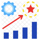 Developpement Succes Etoile Icône
