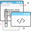 Developpement Programmation Codage Icon