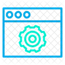 Developpement Web Developpement De Sites Web Configuration Icon