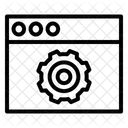 Developpement Web Developpement De Sites Web Configuration Icon