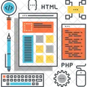 Developpement Page Web Mise En Page Icon