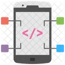 Mobile Application Developpement Icône