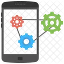 Mobile Application Developpement Icône
