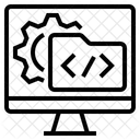Developpement De Logiciels Codage Programmation Icon
