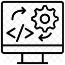 Developpement Web Configuration Web Referencement Icône