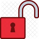 Deverrouiller Verrouiller Securite Icône