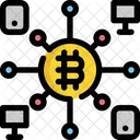 Digital Cryptocurrency  Icon