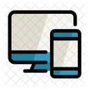 Mobile Web Technology Icon