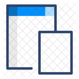 Device Icon - Download in Line Style