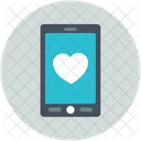 Device Mobile Love Icon