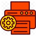 Device Printer Service Icon