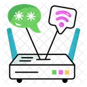 Connection Router Finger Icon