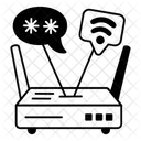 Connection Router Finger Icon