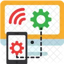 Device Connect File Sharing Document Share Icon