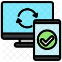 Device Link Connect Sync Icon