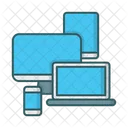 Laptop Tablet Monitor Icon