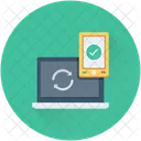 Devices Sync Monitor Icon