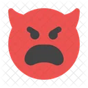 Devil Angry Emoji Icon