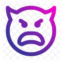 Devil Angry Emoji Icon