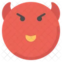 Devil Emot Smiley Icon