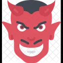 Devil Satan Red Person Icon