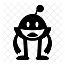Monster Scary Character Icon