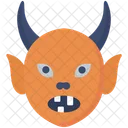 Devil Horror Frightening Icon