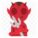 Devil Horns Costume Icon