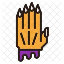 Devil Hand Nail Icon