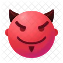 Devil Emoji Face Icon