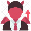 Devil Business Man Icon