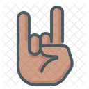 Devil Gesture Hand Icon