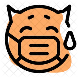 Devil Crying Emoji Icon