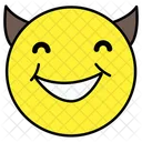 Devil Emoji Emoticon Smiley Icon
