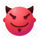 Devil Emoji Face Icon