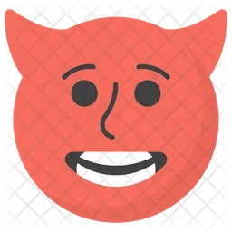 Devil Face Emoji Icon