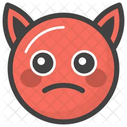 Devil Face Emoji Icon