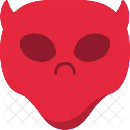 Devil Face Emoji Icon