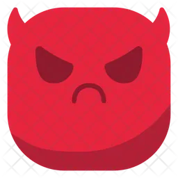 Devil Face Emoji Icon